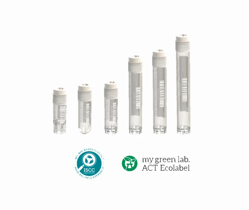 BIOBased 1D CryoGen® Tubes CLEARLine®